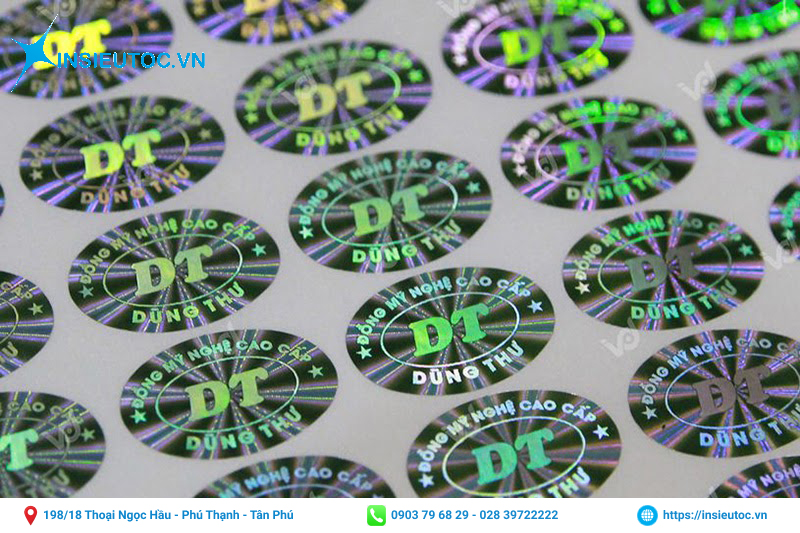 Mẫu tem vỡ 7 màu dùng để dán nón bảo hiểm