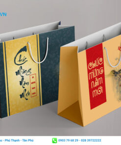 Mẫu túi đựng quà tết từ xưởng In Siêu Tốc