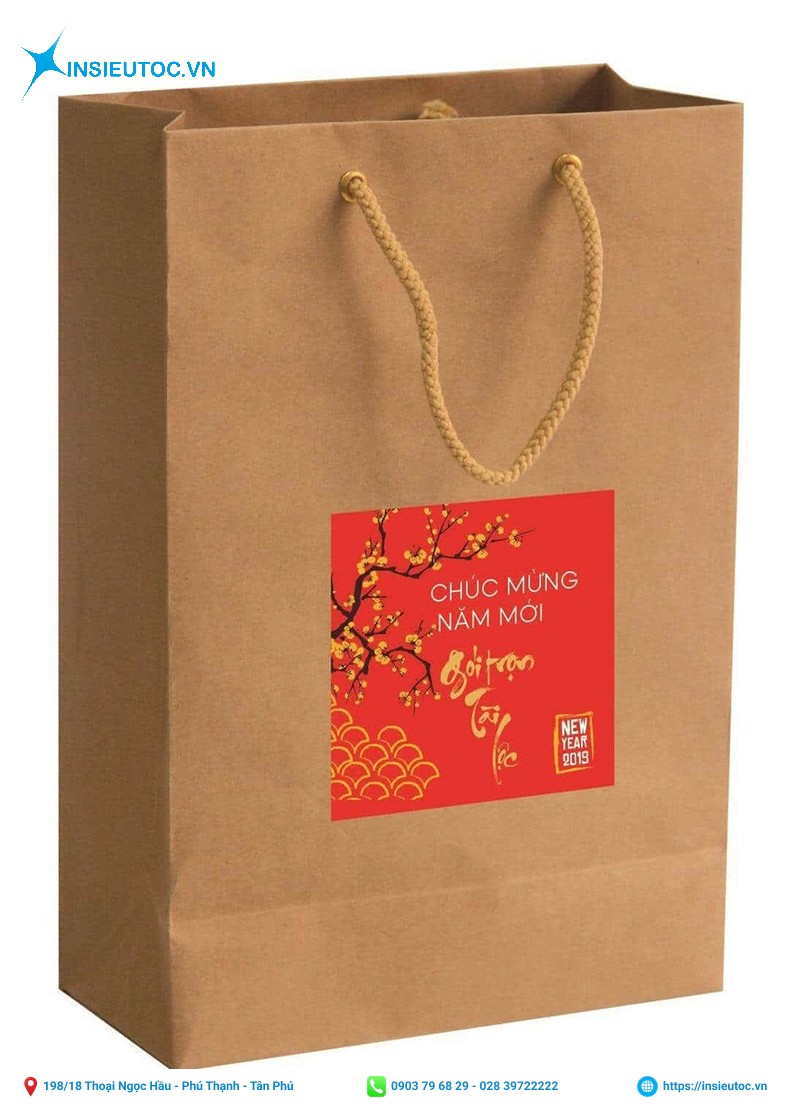 Nếu có nhu cầu in túi đựng quà tết hãy liên hệ In Siêu Tốc