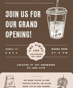 quảng cáo thương hiệu quán cafe