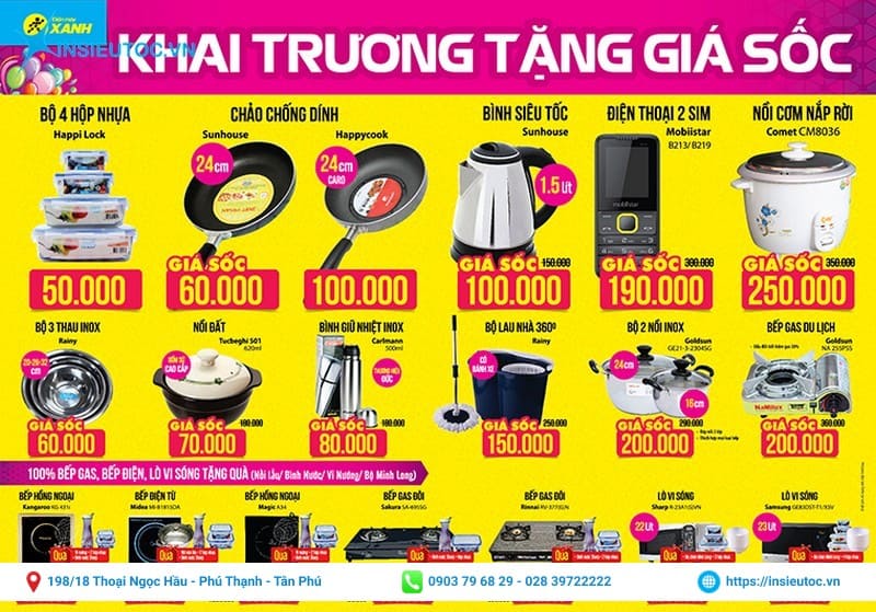 khuyến mãi hàng siêu thị