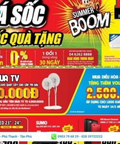 màu sắc sặc sỡ, nổi bật