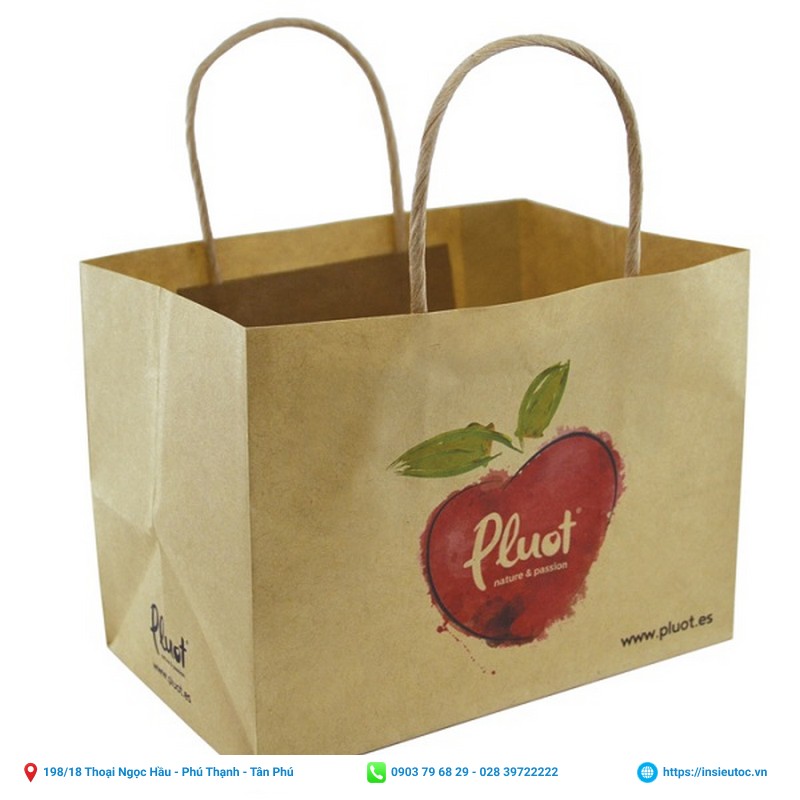 sử dụng chất liệu kraft