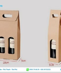 túi đựng 1 đến 2 chai rượu