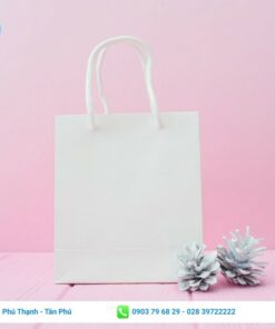 mẫu túi giấy dành cho các shop mỹ phẩm