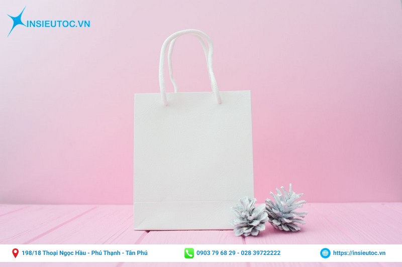 mẫu túi giấy dành cho các shop mỹ phẩm