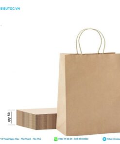 túi tái chế mẫu cơ bản nhất