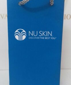 Túi đựng mỹ phẩm màu xanh