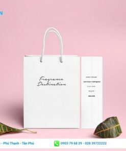 mẫu túi trắng đơn giản phổ biến
