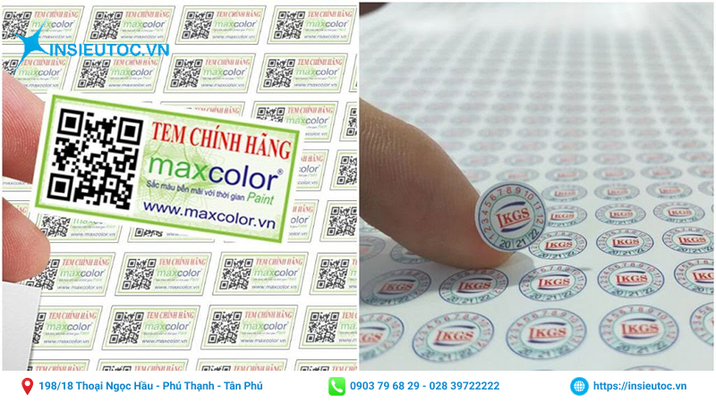 Xưởng In Siêu Tốc chuyên in tem vỡ