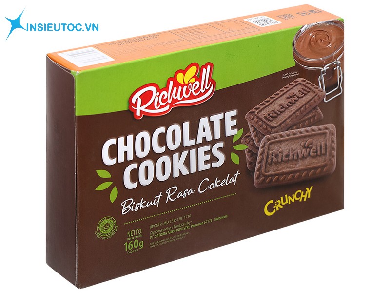 Mẫu hộp bánh socola