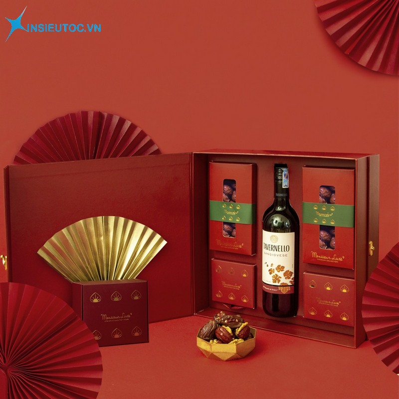 Mẫu hộp đựng rượu