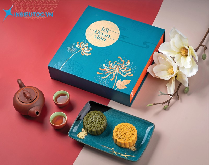 Mẫu hộp giấy đựng bánh trung thu