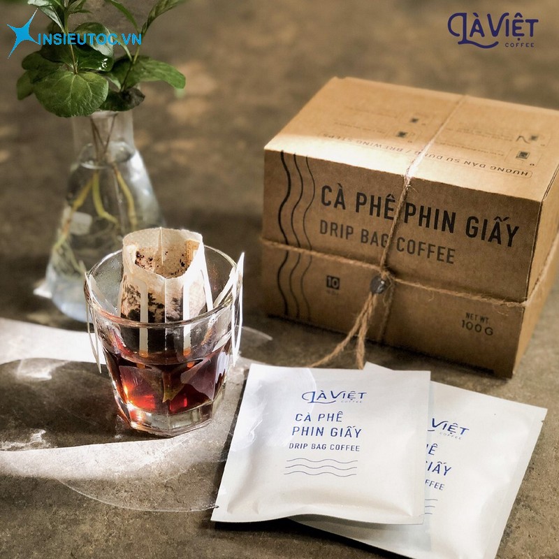 Mẫu hộp giấy đựng cafe