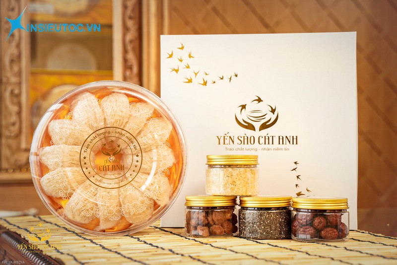 Mẫu hộp giấy yến sào đẹp