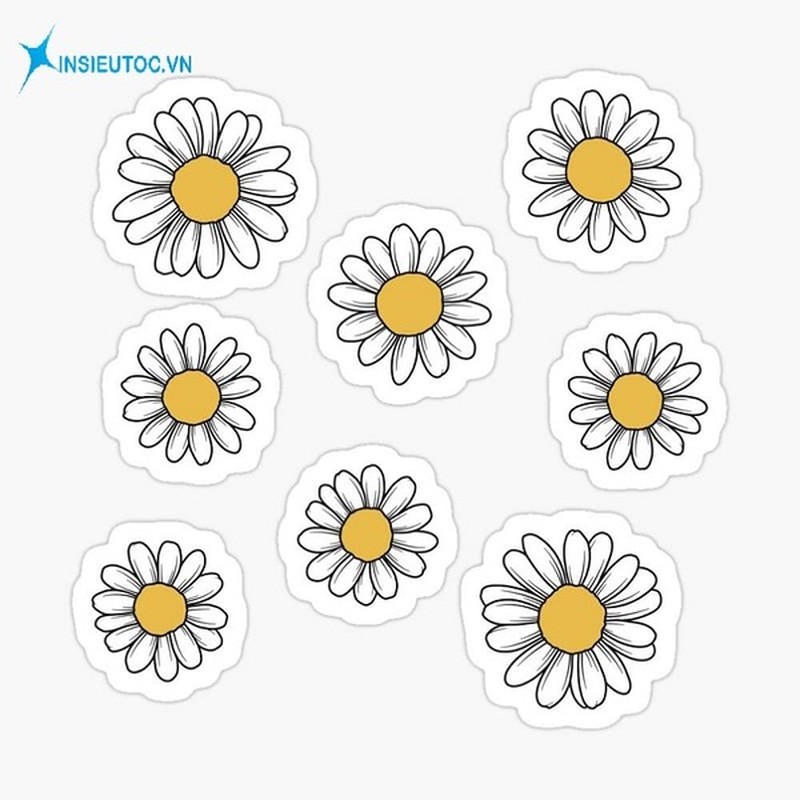 mẫu sticker đẹp