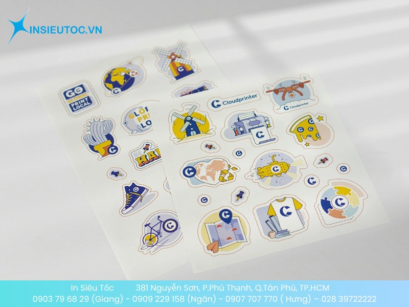 Sticker giấy làm đồ chơi cho bé