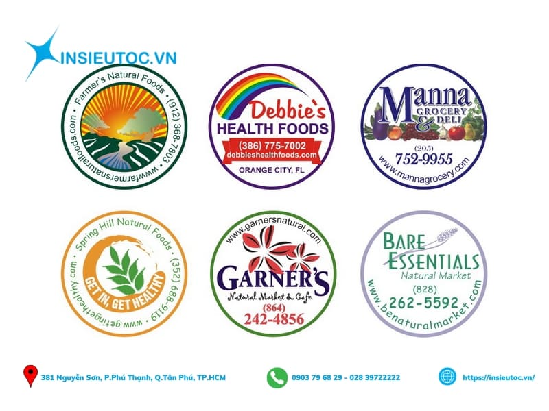 in tem nhãn các loại