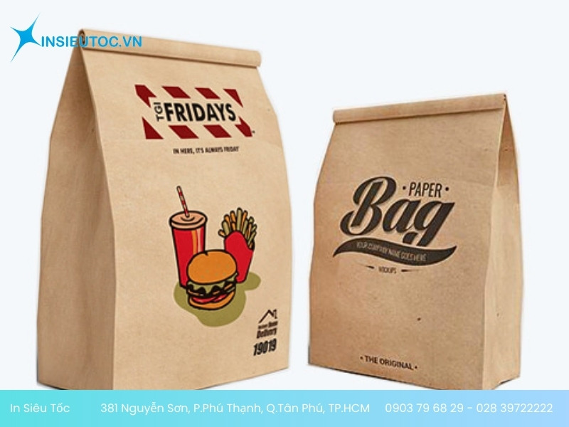 bảng báo giá in túi giấy