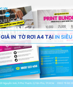 báo giá in tờ rơi a4 - In Siêu Tốc