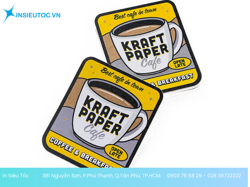 chuyên in decal giấy kraft - In Siêu Tốc