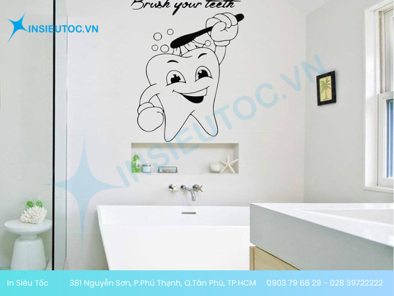 decal chống thấm nước decal chống thấm nước