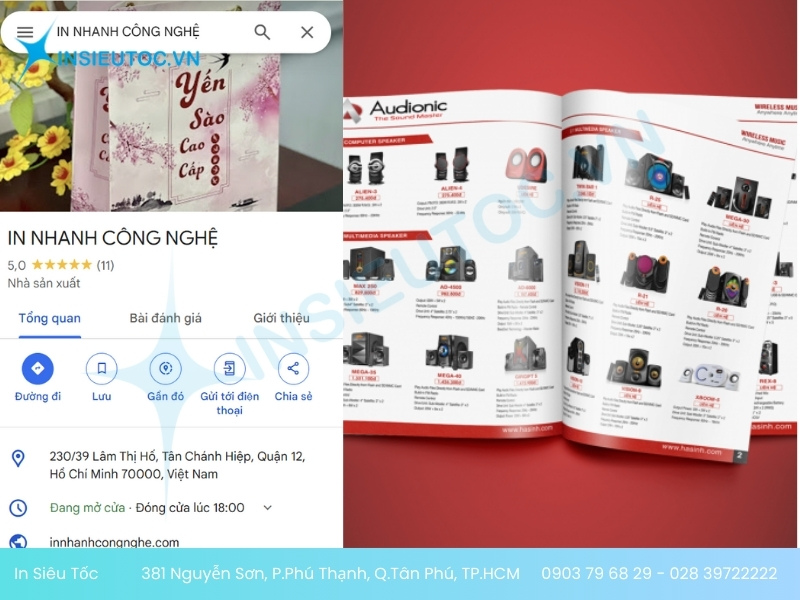 địa chỉ in catalogue giá rẻ quận 12
