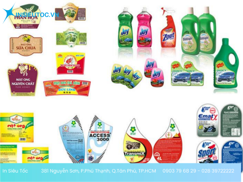 in tem nhãn dán bao bì tphcm - In Siêu Tốc