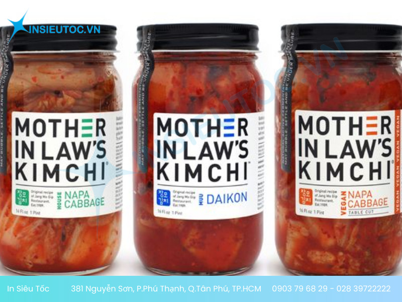 mẫu nhãn mác thực phẩm đẹp