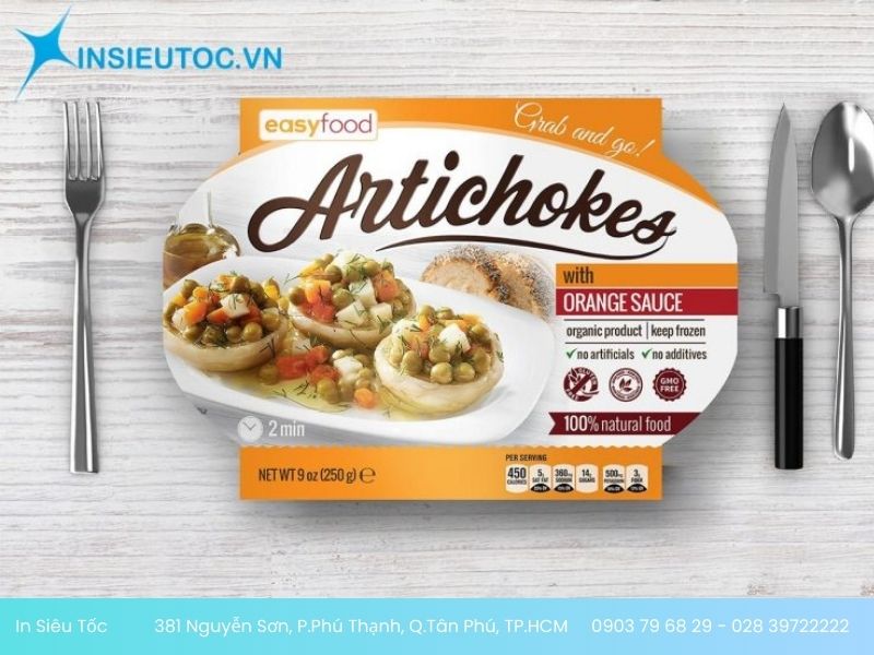 mẫu nhãn mác thực phẩm uy tín