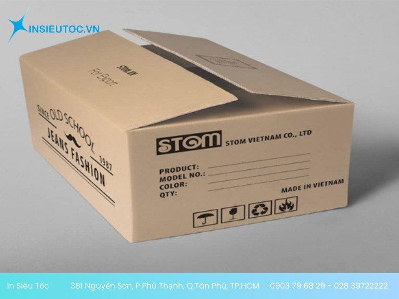 mẫu thùng carton