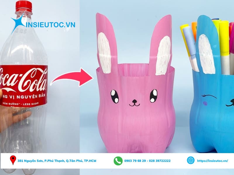 cách làm hộp bút bằng nhựa