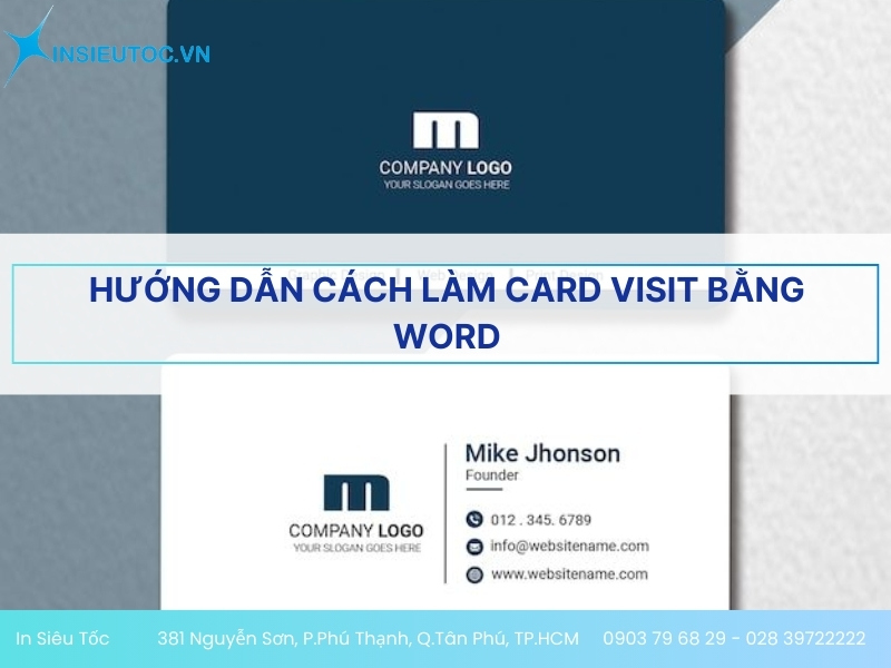 cách làm card visit cách làm card visit