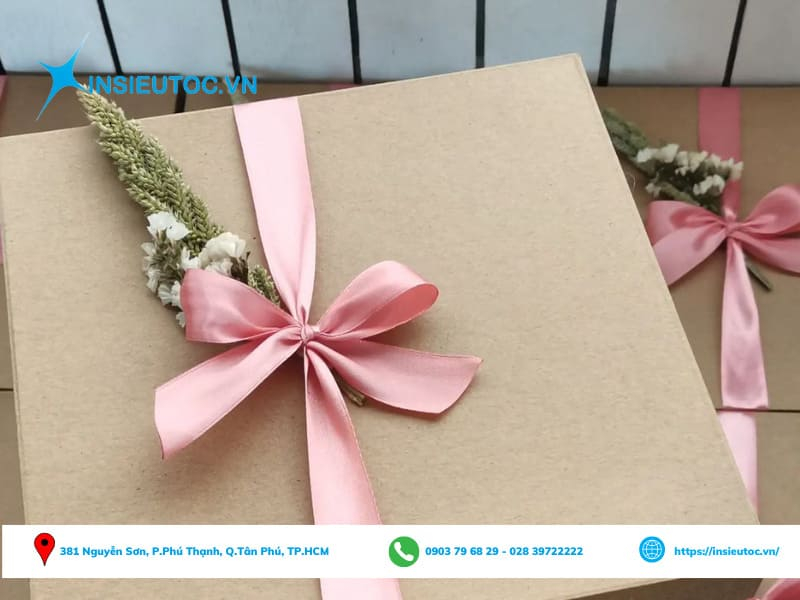 in hộp giấy kraft hcm - In Siêu Tốc