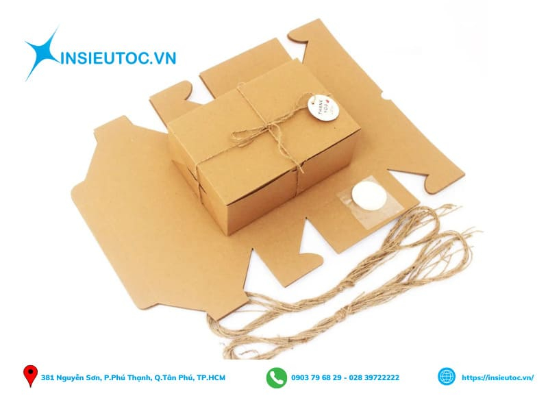 in hộp giấy kraft theo yêu cầu - In Siêu Tốc