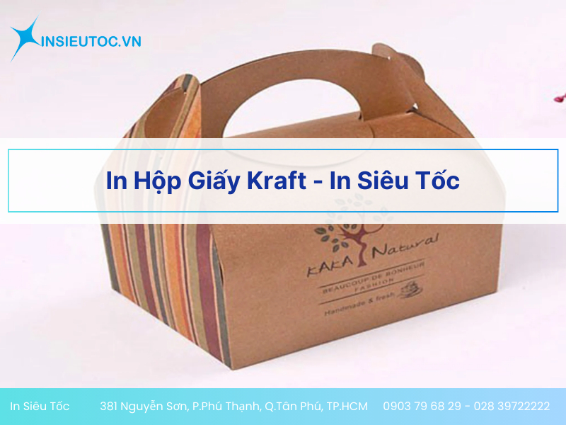 in hộp giấy kraft - In Siêu Tốc