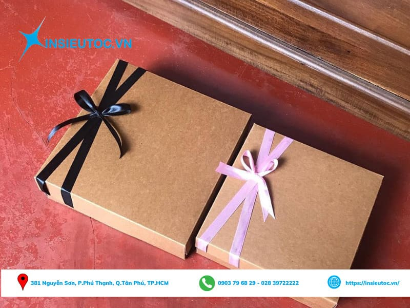 in hộp kraft theo yêu cầu giá rẻ - In Siêu Tốc