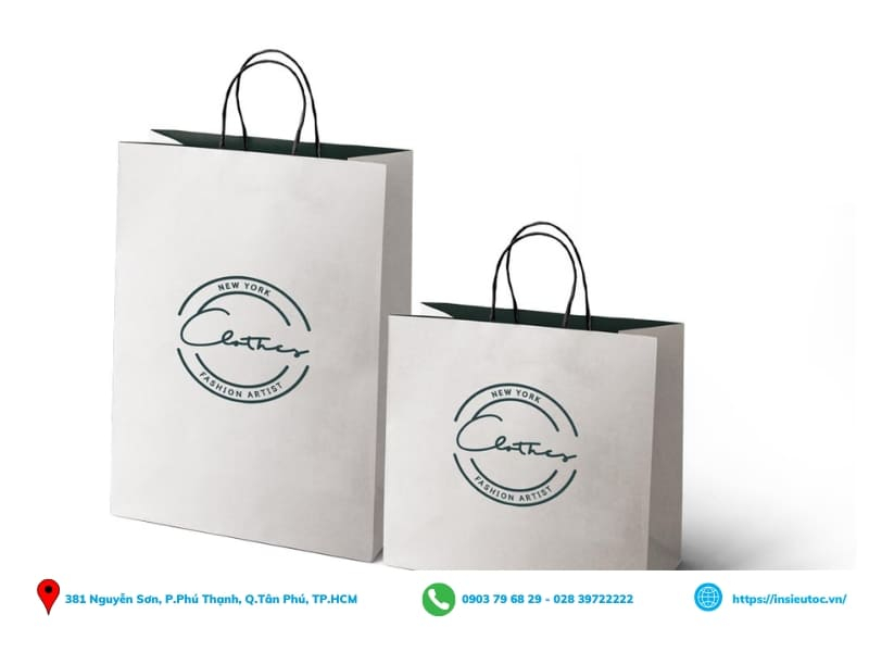 in logo túi giấy tphcm - In Siêu Tốc