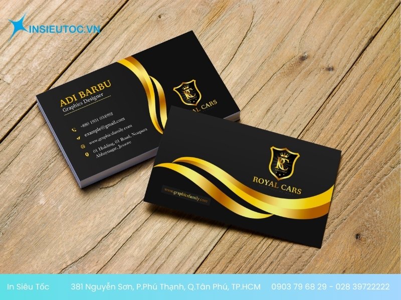 dịch vụ in card visit cao cấp