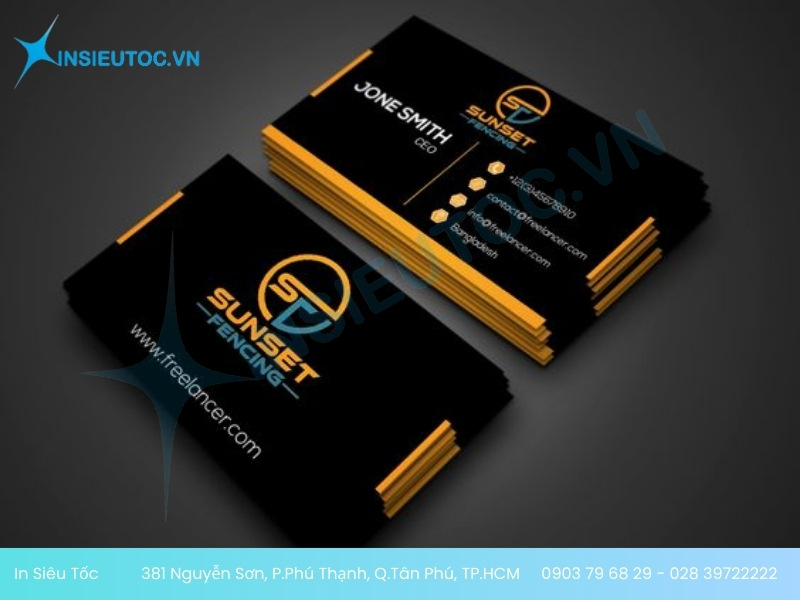 in card visit lấy liền