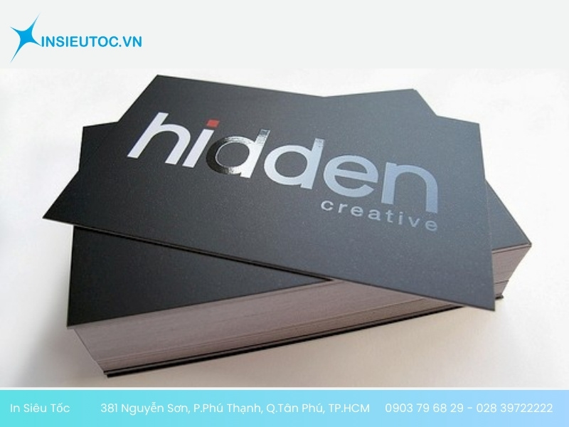 in name card cao cấp ép kim