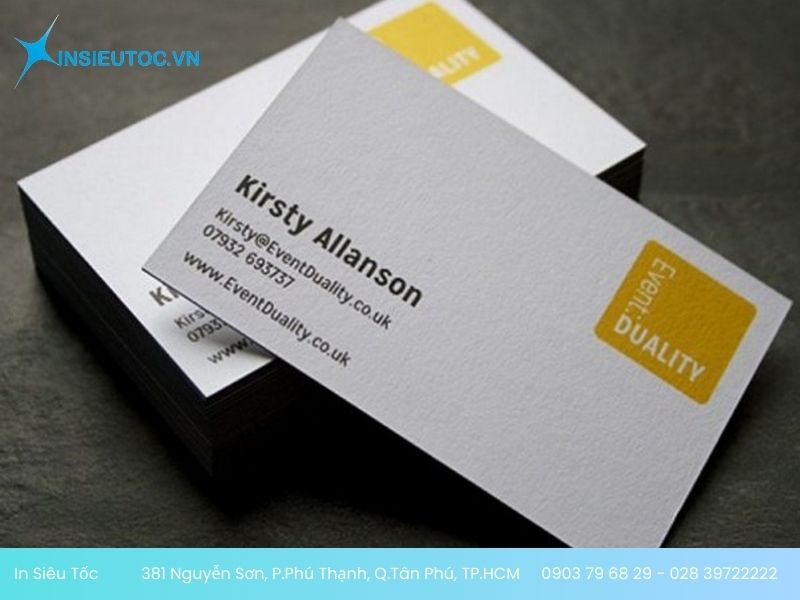 in name card quận tân bình