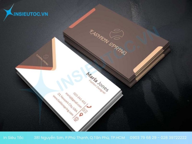 các loại giấy in card visit phổ biến