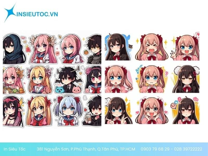 sticker anime đáng yêu sticker anime đáng yêu