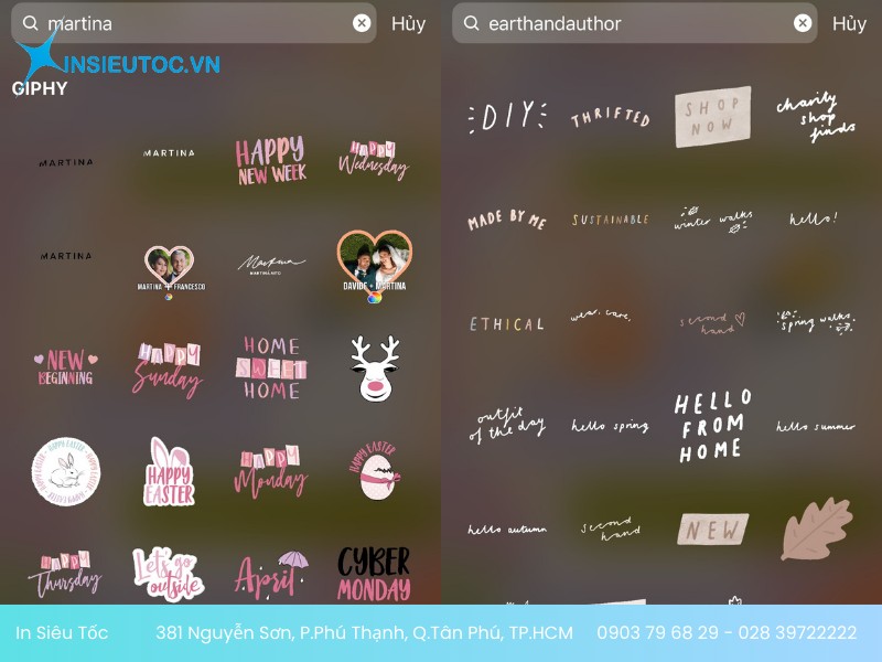 Sticker Instagram dạng văn bản để truyền tải thông điệp Sticker Instagram dạng văn bản để truyền tải thông điệp