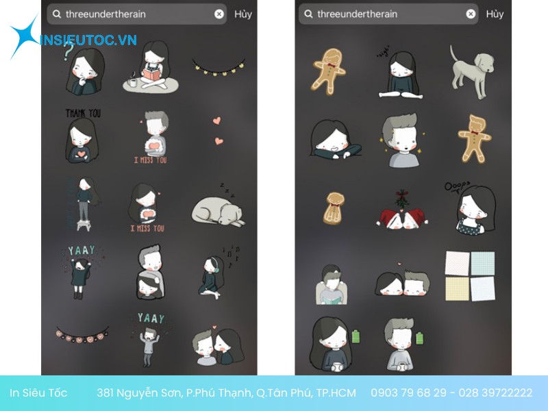 Sticker Instagram dành cho cặp đôi Sticker Instagram dành cho cặp đôi