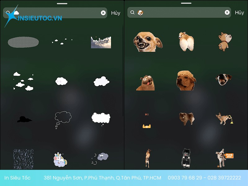 Sticker Instagram hình biểu tượng Sticker Instagram hình biểu tượng