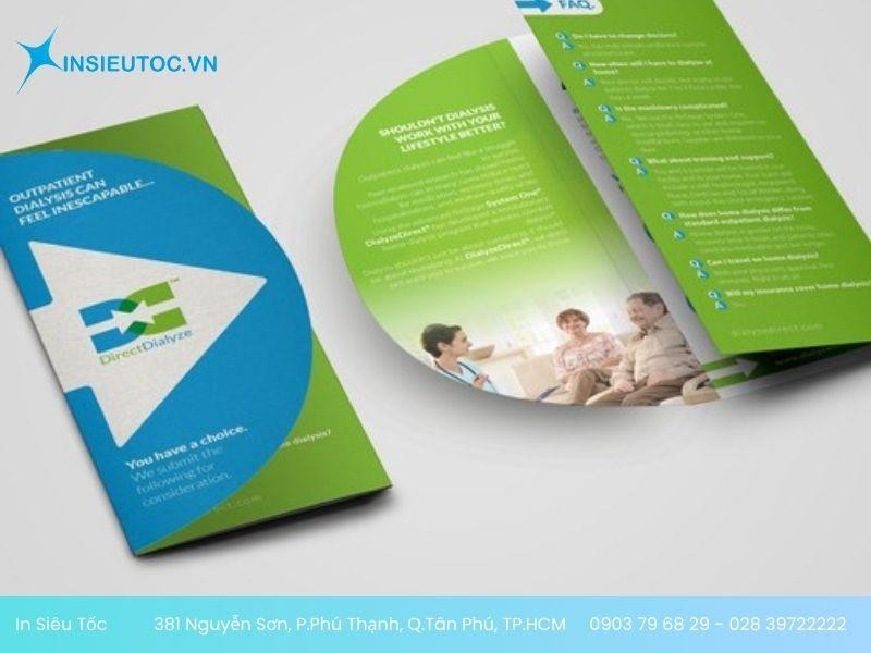 Mẫu Die Cut tờ rơi