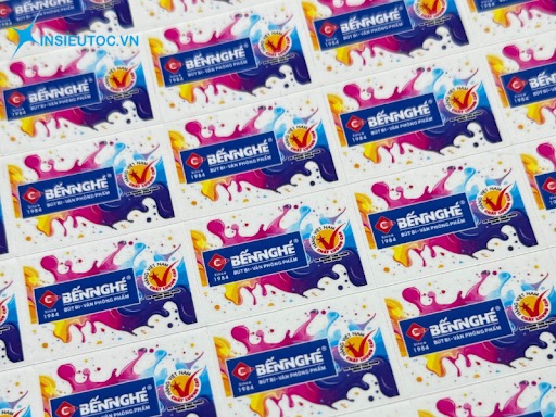 Sticker văn phòng phẩm rực rỡ sắc màu