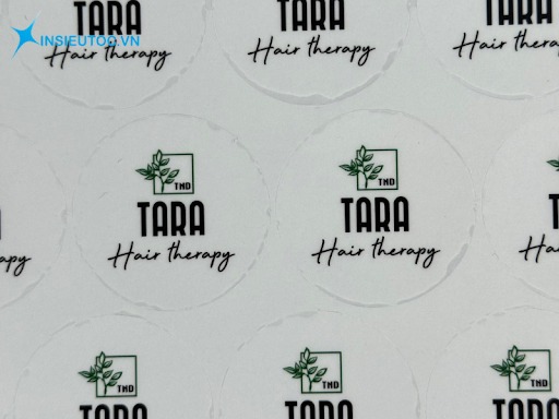 Sticker ngành chăm sóc sức khỏe và làm đẹp đơn giản, tinh tế